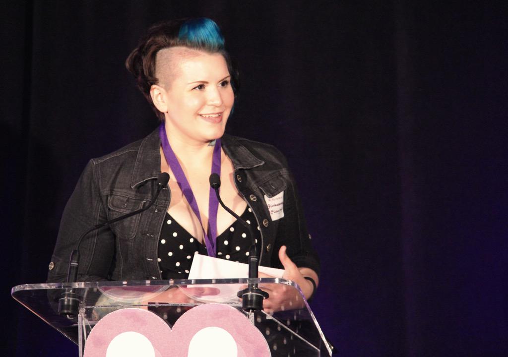 KissingHabit's tweet photo. Still can't believe we won a @yeggies - thanks for the great photos, @Mad_Me!! #yeggies #yeg #yegfilm http://t.co/vLGNGHeHiM