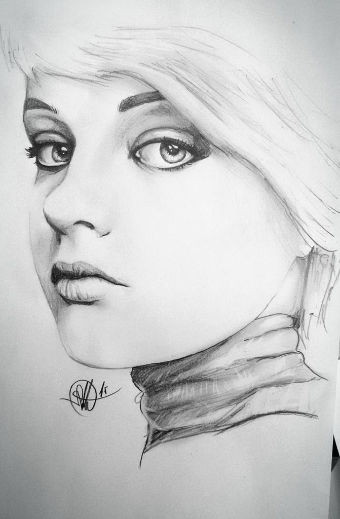 Azidoh's tweet photo. #draw #art #pencil #portrait #eyes #sexy #beauty #doodles #killingLook  #FallInLove http://t.co/ZujeYh8lKu