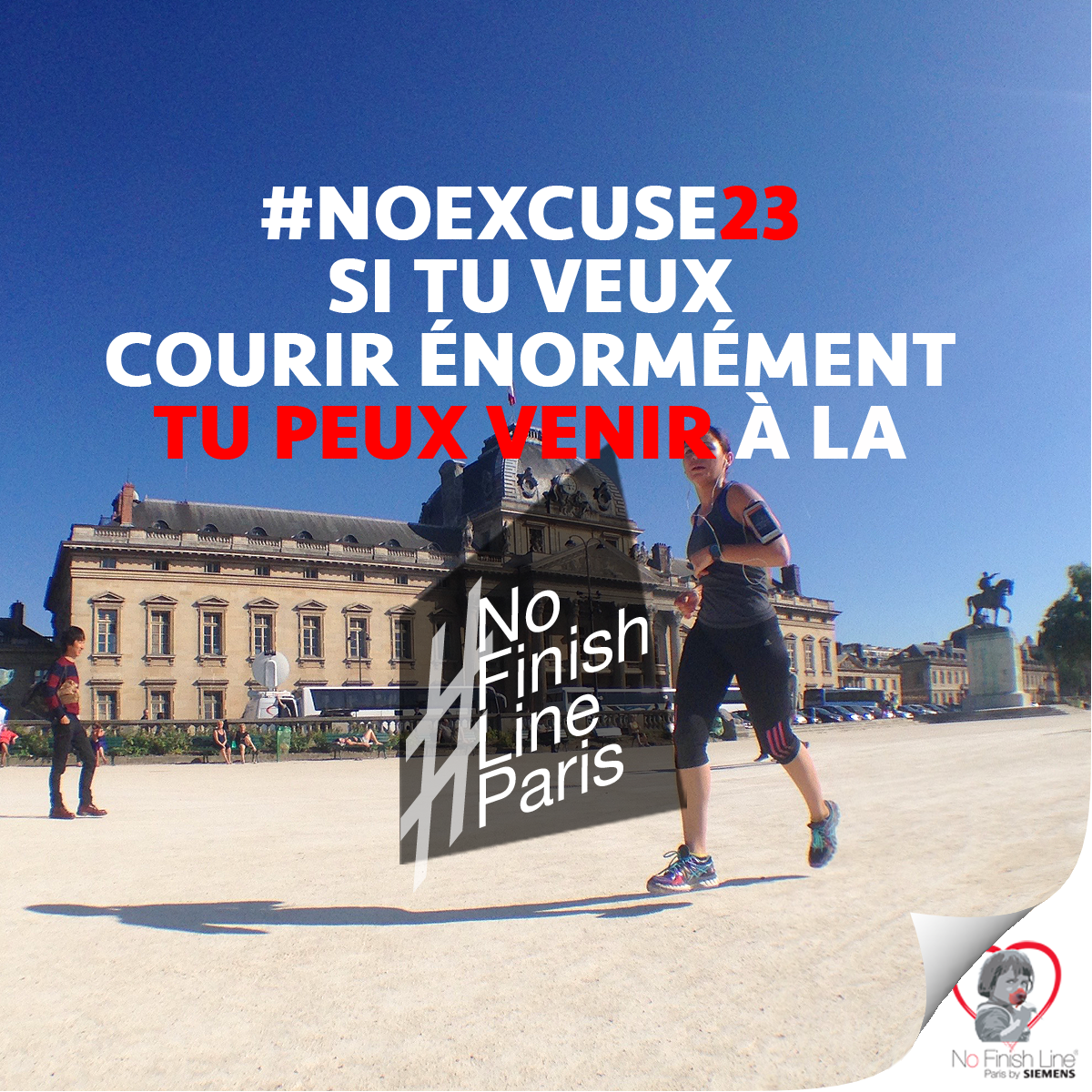Nofinishline75's tweet photo. A la #nofinishlineparis, vous allez pouvoir BEAUCOUP courir pendant 4 jours et 3 nuits. #running #sport #runforkids http://t.co/TxpCxvgkDj