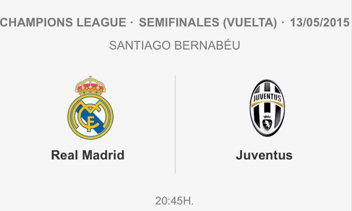 RMadridInfo's tweet photo. Match Day: Real Madrid vs Juventus 20:45 CET #HaIaMadrid http://t.co/gwL65kuTsH