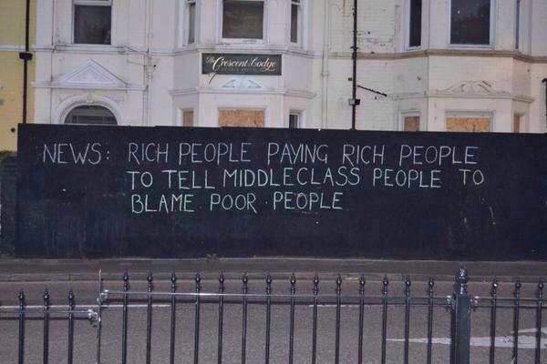 JamesMelville's tweet photo. The Tory definition of #britishvalues http://t.co/8j9oIR9Clg