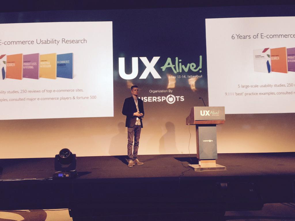 hasanyalcin's tweet photo. Christian Holts e ticaret sitelerinin önemli derdi, check out süreçlerinde iyileştirmeden söz ediyor👌🏻#uxalive http://t.co/4bPVy67PA0