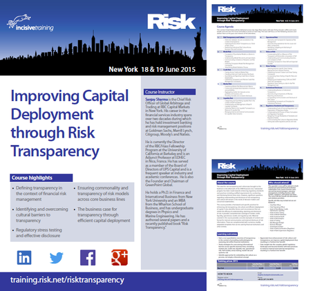 EvvntPro's tweet image. Improving Capital Deployment through Risk Transparency on June 18 - 19, 2015 atnd.it/26645-0 #risktransparency