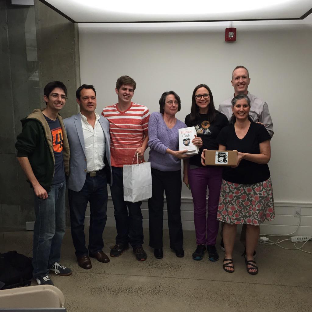 quickleft's tweet photo. And the winner of #QLHackfest! Great job! http://t.co/Cpn1rOpzBe #HumorHackfest #BSW15 http://t.co/44meWn3Tqs