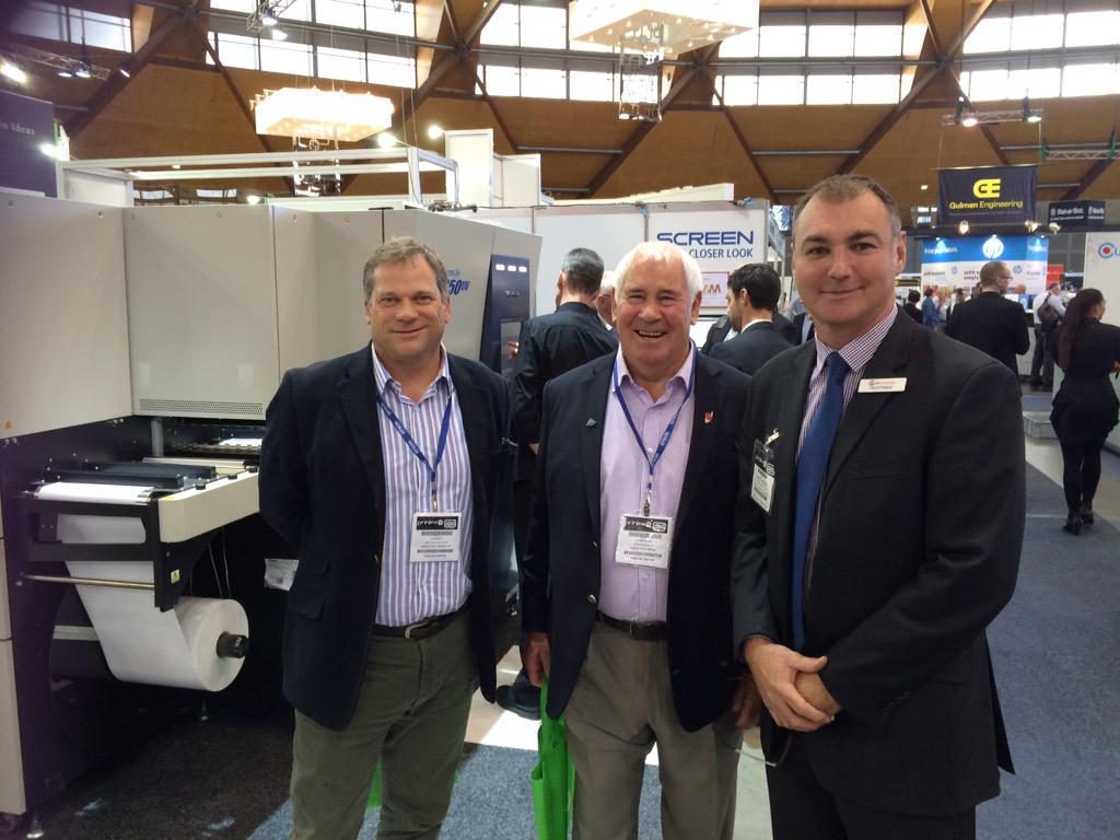 JetPrintFinish's tweet photo. @PrintExAust stand 1230 #Truepress L350UV on show @ScreenAustralia http://t.co/Lea8NShyNo