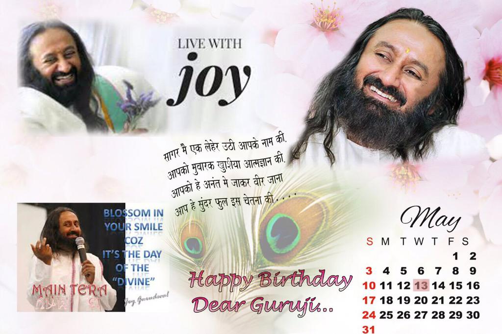 chirag4change's tweet photo. #HappyBirthdaySriSri 
Guide us to become like you! 2 shower LOVE to all. #Grateful You are magic! You are wonder http://t.co/e1MyF6g8Uw