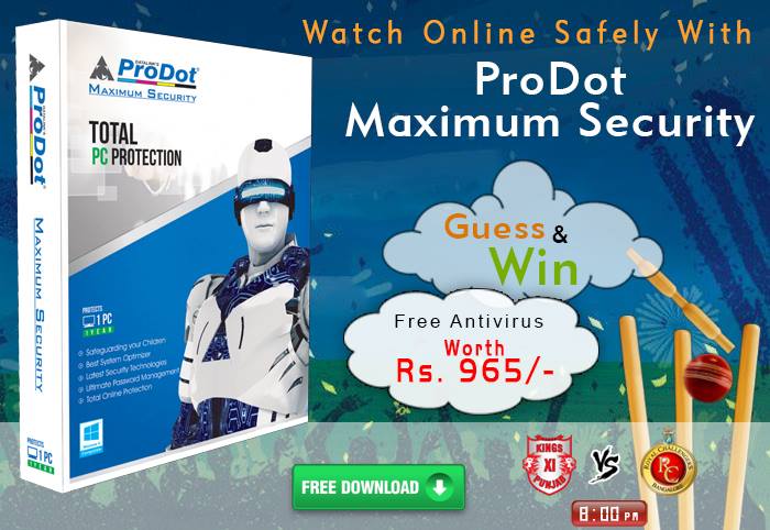ProDotGroup's tweet photo. Comment Fast Before Starting #IPL_Match #KXIP_vs_RCB.  Chance to win free #Antivirus key http://t.co/mBUbdUPaXr http://t.co/gFXS1Y1JNY