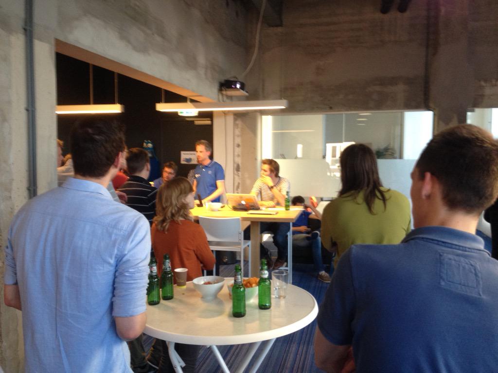 <a href="/twentejs/">Twente.js</a> at <a href="/moneybird/">Moneybird</a> was fun yesterday. I didn't know there where so many talented devs working around the corner.