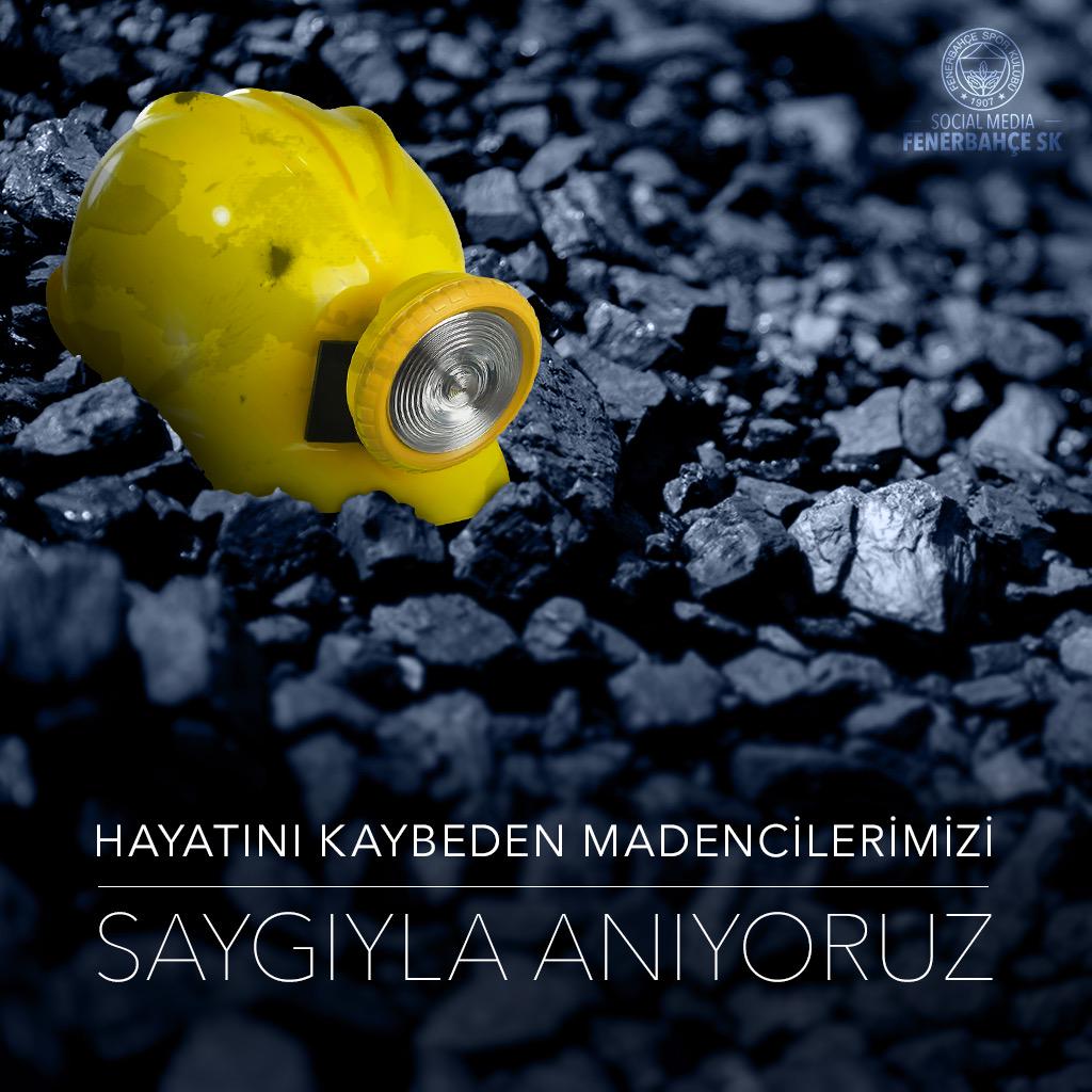 Soma'da meydana gelen büyük faciada hayatını kaybeden 301 madenci şehitlerimizi saygıyla anıyoruz. #SOMA