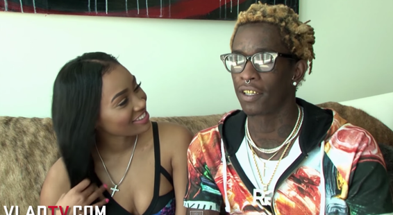 rapplughiphop's tweet photo. Video: @youngthug and #JerrikaKarlae on Engagement, How They Met + More w/ #VladTV http://t.co/SkO1xxUpMk #YoungThug http://t.co/WGbVGG1L0q