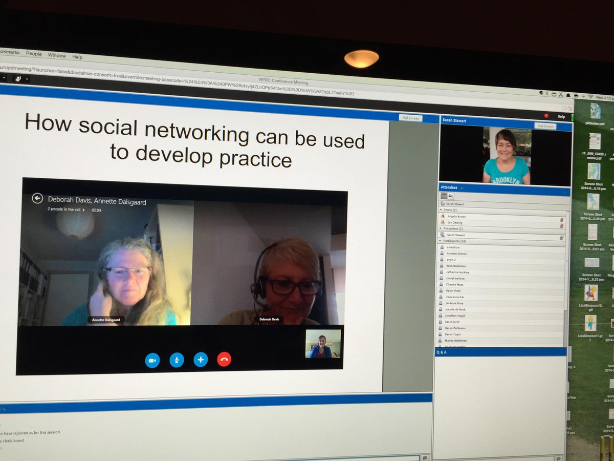 VIPDC2015's tweet photo. #VIPDC15 @SarahStewart live now. The networked nurse  a requirement in contemporary practice. http://t.co/Tr40wx5mAg