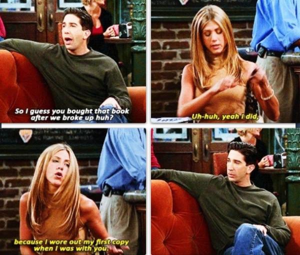 FriendsShow's tweet photo. Someone call the burn unit #TheOneWithRachelsBook http://t.co/PukDhWc7pr