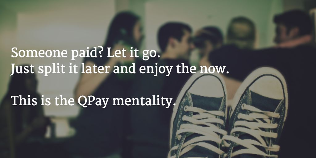 GetQPay's tweet image. Why do we get #angst over who pays at dinner? 

We need some #mindfulness