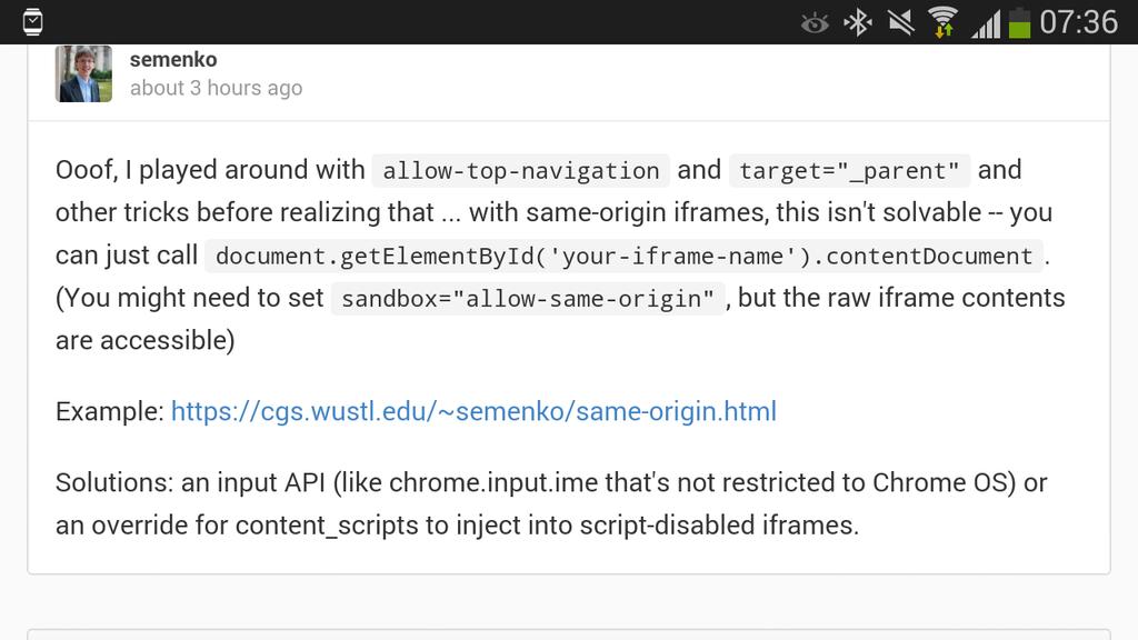 Paul_Reviews's tweet image. @thorsheim @jonoberheide Finally! A contributor to #passwordAlert just realised &quot;this isn&apos;t solvable&quot;

Still myopic?