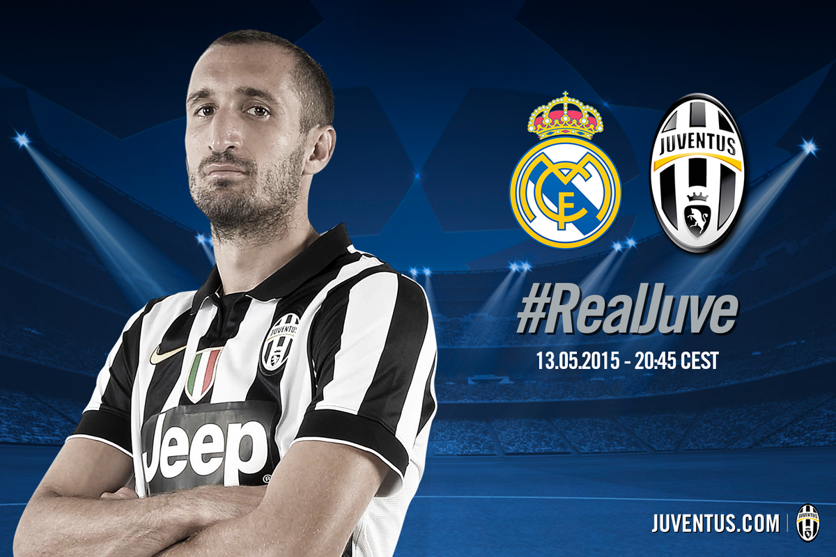 juventusfc's tweet photo. Oggi è il giorno. #RealJuve #FinoAllaFinale http://t.co/8dyDfrR5V6