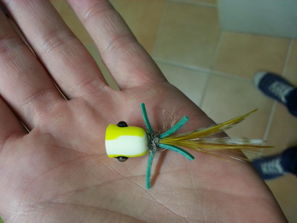 FlyFishingFr's tweet photo. Popper pour black bass ! http://t.co/LYWtdQRPTq