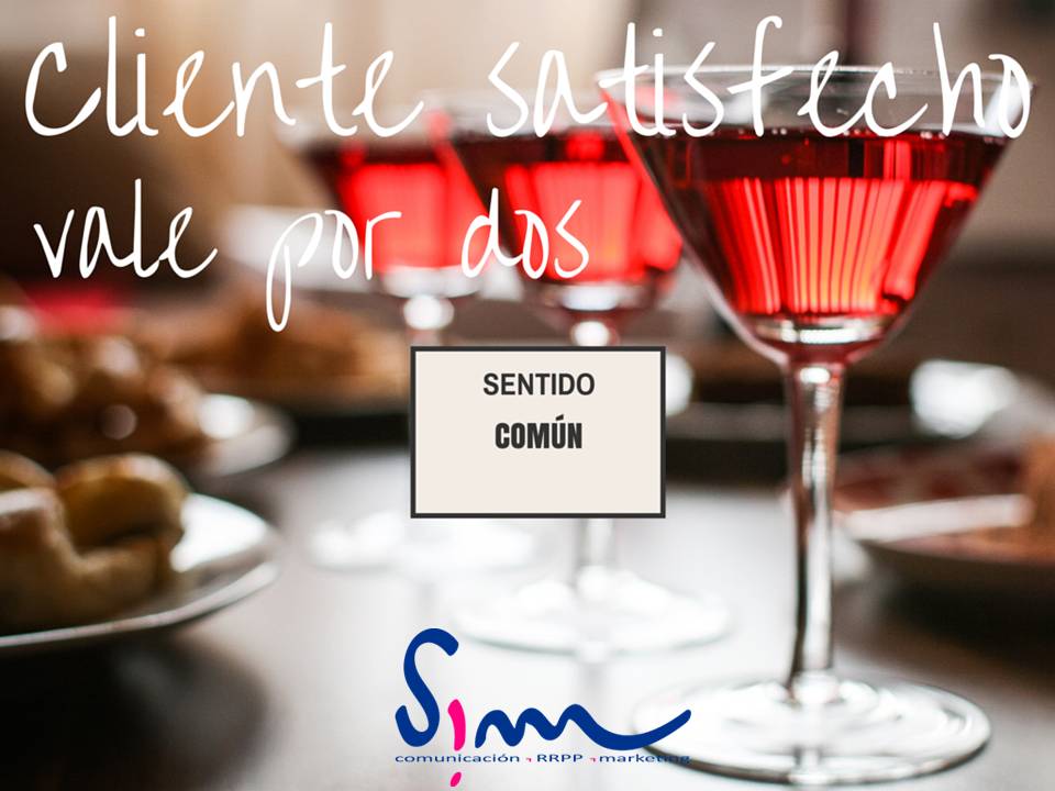 CHontanilla's tweet photo. Haz de tus clientes tu mejor publicidad.Eso no es #marketing: es sentido común #Fenavin2015 #FenaSIM @Fenavin_Oficial http://t.co/dYDP0PF7S4