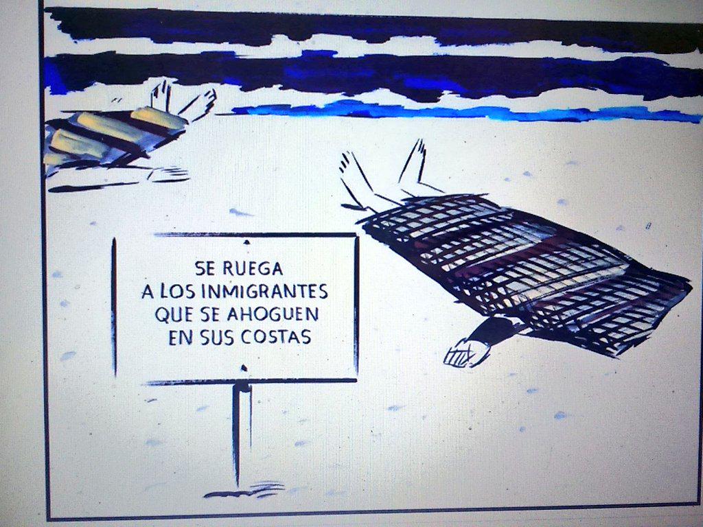 AdrianBcerra's tweet photo. 13 de Mayo de 2015, viñeta de El Roto. Sin más. http://t.co/L1dW4jhNZh