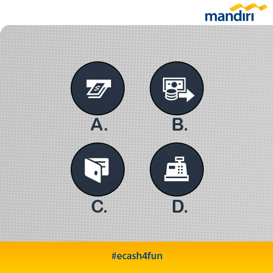 livinpoin's tweet photo. Dari beberapa icon aplikasi di mandiri e-cash, yang manakah fitur untuk kirim saldo ke sesama e-cash? #ecash4fun http://t.co/U8AG0iY4dr