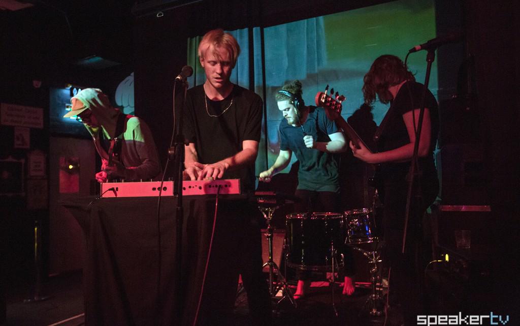 SpeakerTV's tweet photo. .@phamous_tk captured @FLOWERDRUMSBAND with #SimoSoo & #ColourSpace Colour at @the_OAF: http://t.co/GmPa02xhtO http://t.co/Pj3lYtrmqp