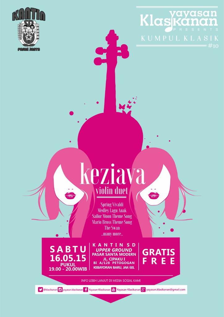 Yg ga dateng ke <a href="/KantinSD/">Kantin SD PS. Santa</a> rugi ga liat <a href="/avachdinanti/">Ava Victoria</a> dan <a href="/KeziAmelia/">kezz</a> di #KumpulKlasik ! Sekian dan terima kasih.