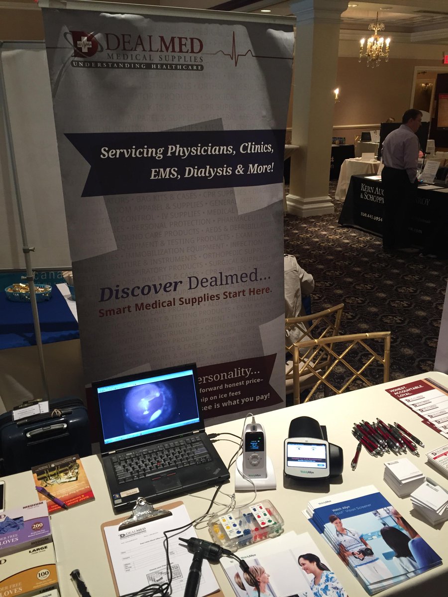 Dealmed's tweet photo. Showing frontline @welchallyn diagnostic products @aapnewjersey #spotvision #oae #digitalmacroview http://t.co/lMkKQi7SSJ