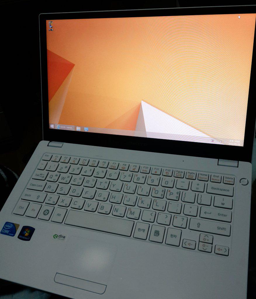 Jmin511's tweet image. 갑자기 생긴 노트북...😅
#xnote #notebook