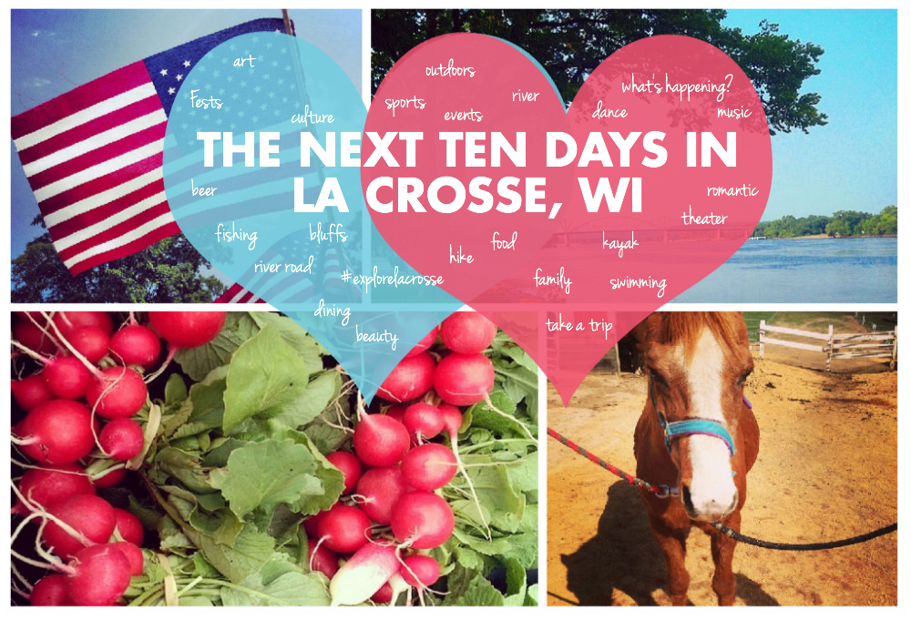 THE NEXT TEN DAYS In La Crosse, WI - #Superstars, #Clay, #Birds &amp; #Shrines ow.ly/MTBRi