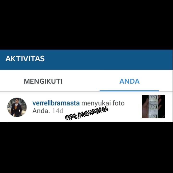 FC_AlGhazali's tweet photo. Di like sama kak @BramastaVerrell juga :) http://t.co/fxNKPAwk2O