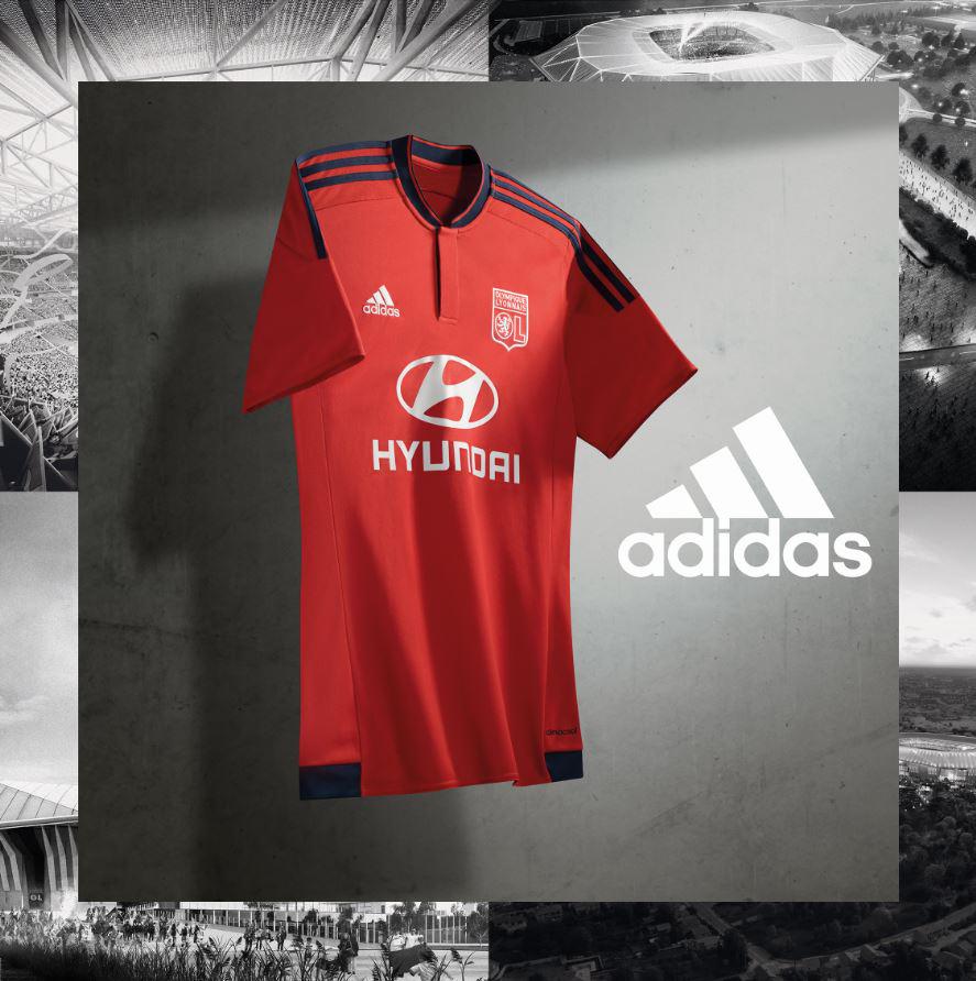Tirage au sort parmi les RT + Follow pour remporter les maillots Home et Away 2015/2016 de l'<a href="/OL/">Olympique Lyonnais</a> ! #TeamOL
