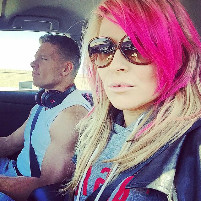 maemymomor's tweet photo. @NatbyNature &amp; @KiddWWE #Instagram #TysonKidd #kiddwwe #queenofhearts #nattie #teamnattie #queenofharts ♥ http://t.co/yi9umtia8t