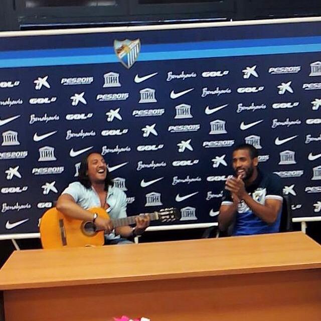 UnidosporelGol's tweet photo. Y así ha sido, @Tisso12 se ha arrancado a bailar. Mucho arte el suyo. Gracias @MalagaCF. http://t.co/8Fl77Rdtf1