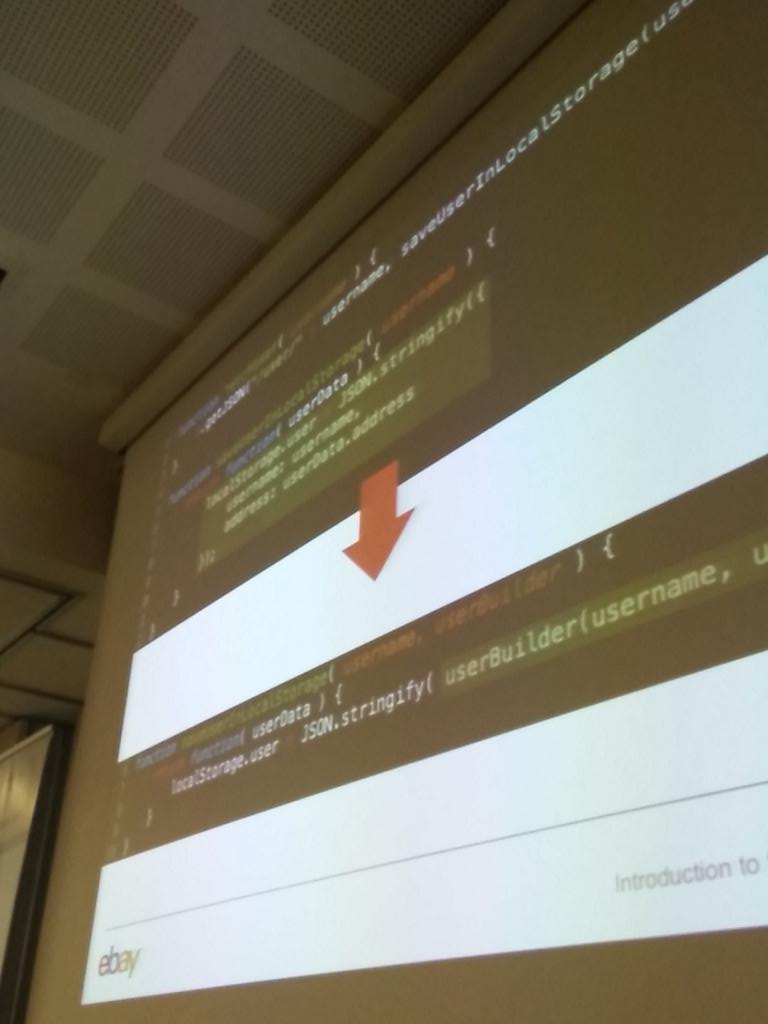 _teone's tweet image. #functionaljs is cool at #jsday with @fmsf303