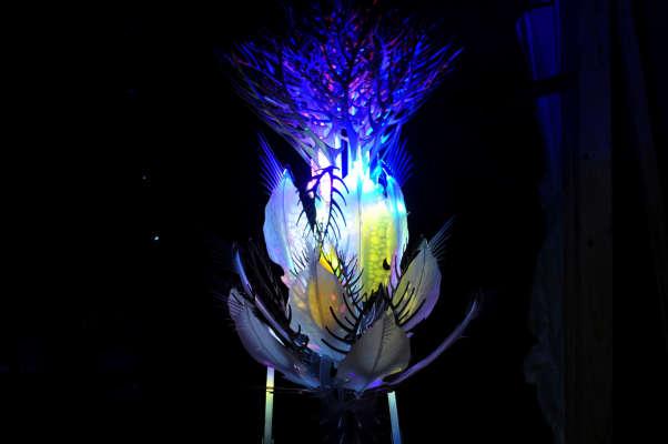 Skunk_Control's tweet image. Luminous Intervention by @Skunk_Control ; 1st - 20th June, 2015. @Fed_Square