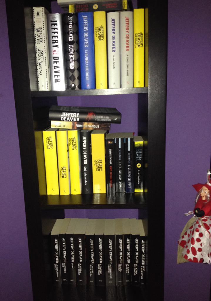 sinestesi_'s tweet photo. #AmoLeggere perché posso viaggiare senza muovermi da casa @JefferyDeaver @RizzoliLibri @CasaLettori http://t.co/smDD4s1BLS