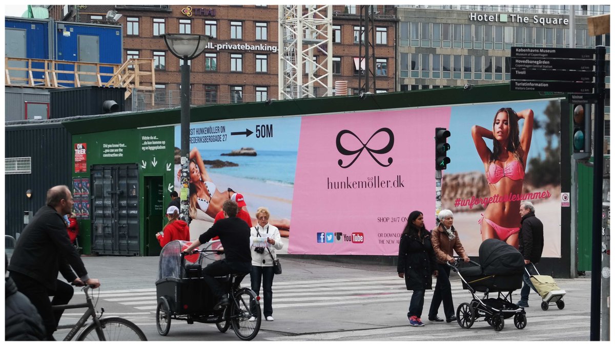 Sylvie in the streets of Copenhagen! #unforgettablesummer @Hunkemoller @betinaHKM