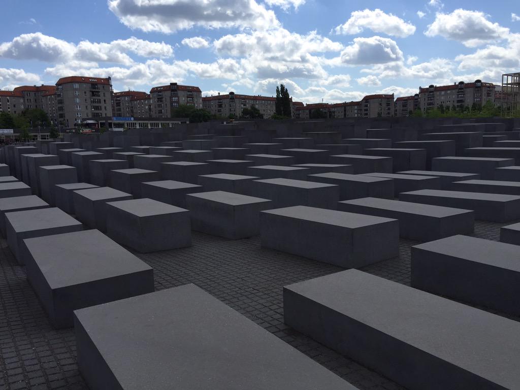 UtahStateASLA's tweet image. Holocaust memorial #holocaust #memorial #jewish #Berlin #usu #utahstate #usuasla