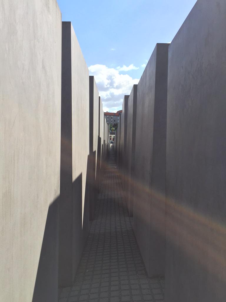 UtahStateASLA's tweet image. Holocaust memorial #holocaust #memorial #jewish #Berlin #usu #utahstate #usuasla