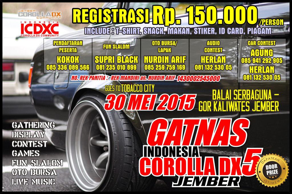 Sore poro ayah,jgn lupa checkup DX dan golek sangu..gasss to #Jember <a href="/DXgaroet/">Corolla DXgaroet</a> <a href="/dxbanyumas/">DX Banyumas</a> <a href="/DXtasik/">COROLLA DX TASIK</a> #retro #ke70