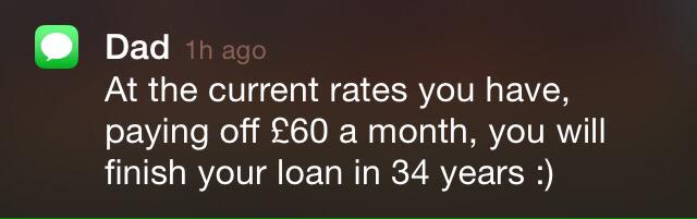 Olivia92's tweet image. Great news 😩 #studentloan #didthemath