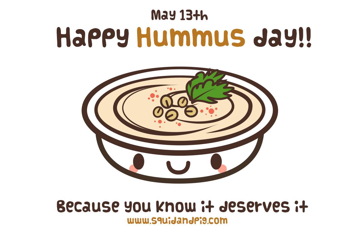 #HappyHummusday!! Feliz día del #Hummus vía @SquidandPig