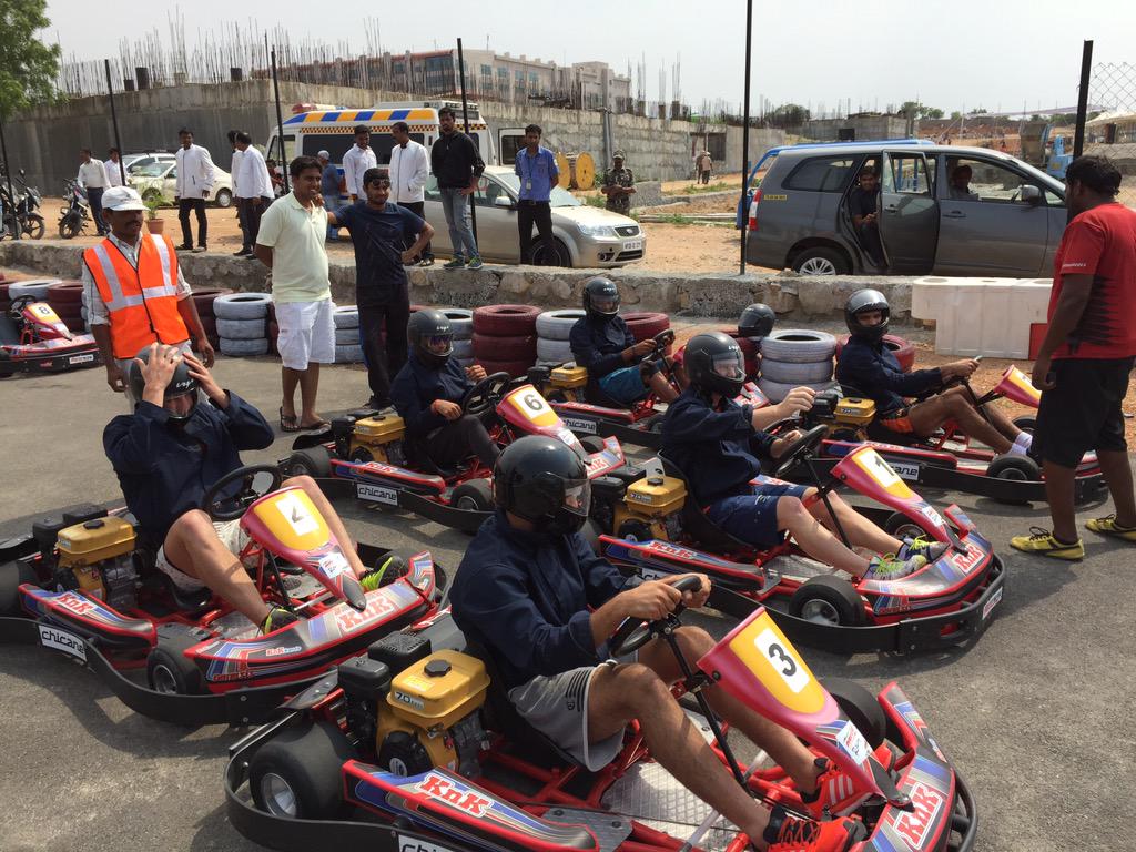 Tom Moody On Twitter Who Do You Think Won The Go Kart Race