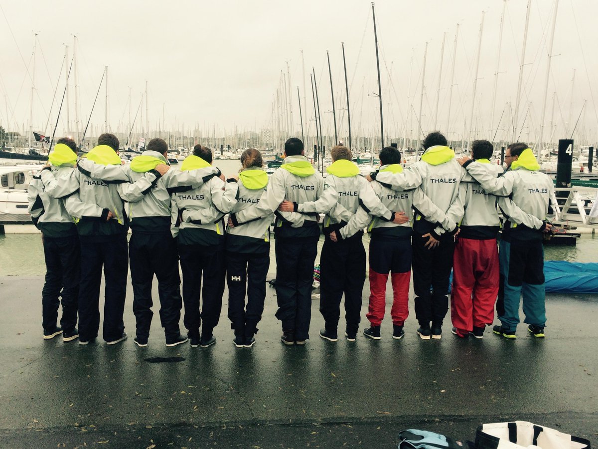 ThalesCareers's tweet photo. Toutes nos félicitations à l'équipage @ISEPVoile qui termine 5ème en Grande Finale de la #47CCE http://t.co/ugwFCBG0j4