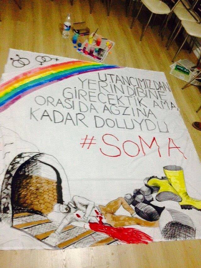 "Utancımızdan yerin dibine girecektik ama orası da ağzına kadar doluydu!"
#Soma #SomayıUnutma