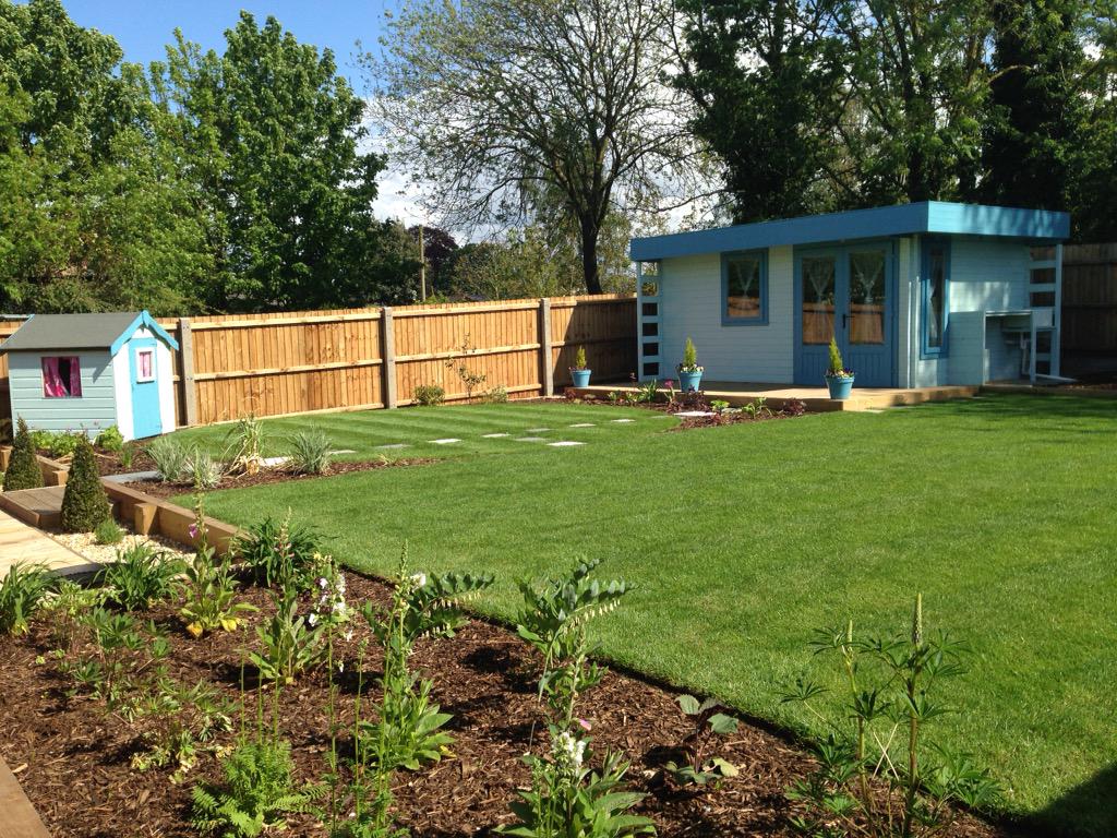 After picture of the new build property!
