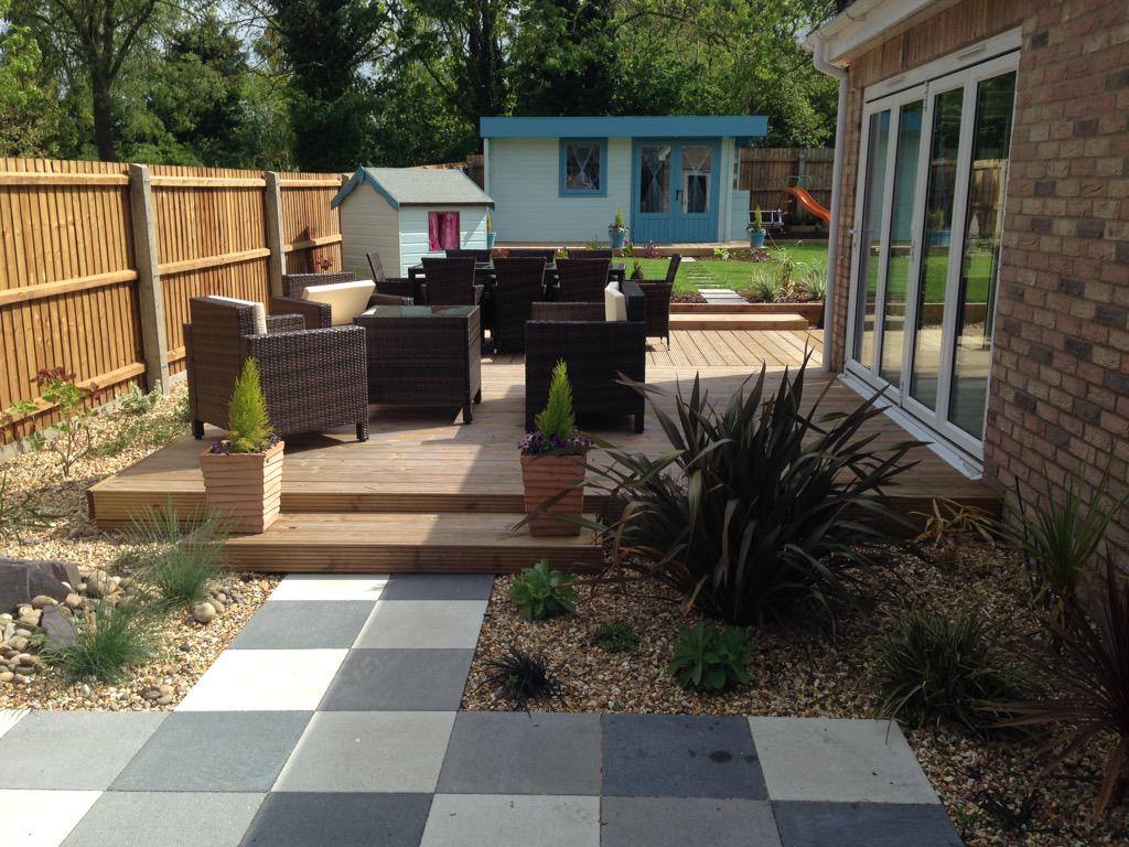 Deck area