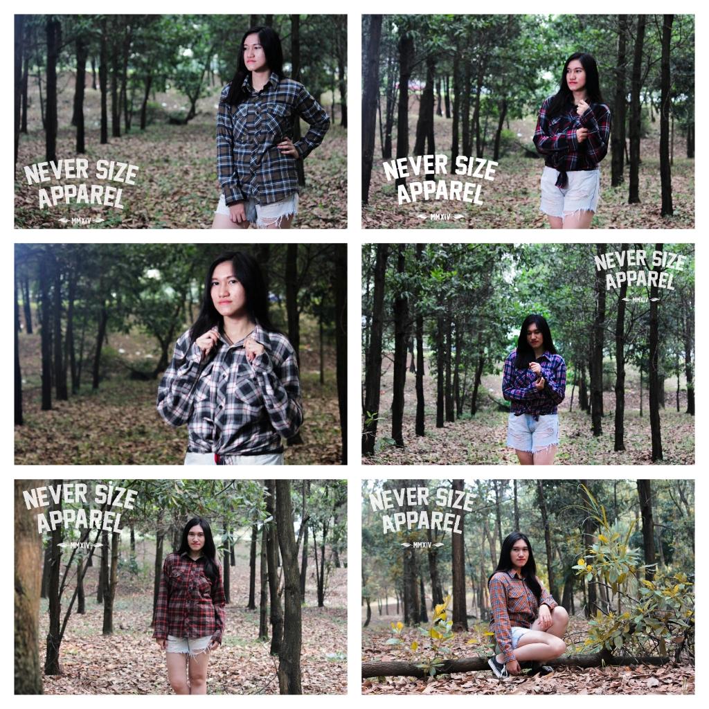 READY STOCK ! Flannel Edition IDR: 160K. more info: 082233514092 / 7575736B