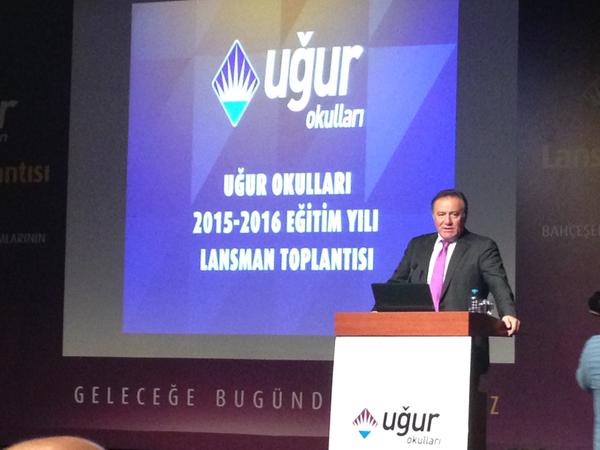 BUEK Bşk.Sn.Enver YÜCEL;'Düşünen,iletişim kuran, analiz yapan Gençler yetiştirmeliyiz.' <a href="/UgurOkullari/">Uğur Okulları</a> #ugurluolmak