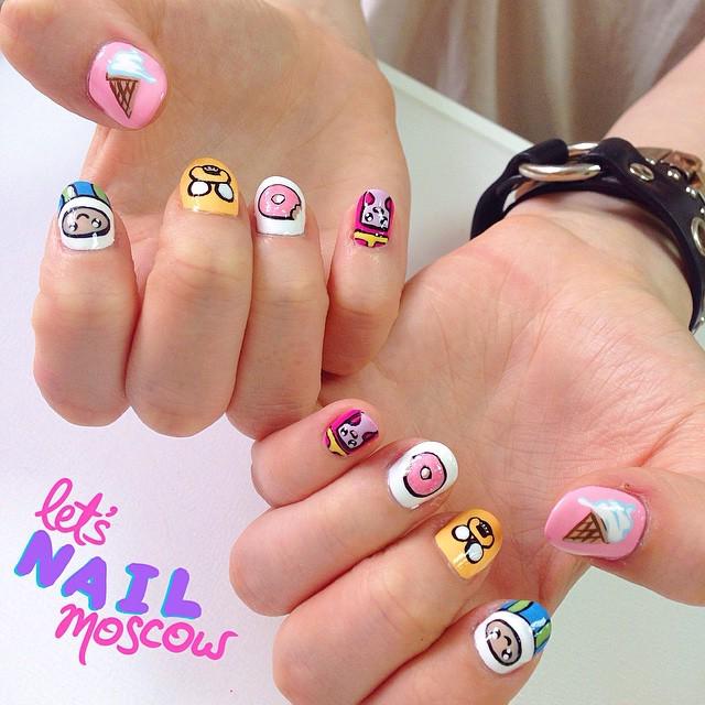 LetsNailMoscow's tweet photo. #AdvenureTime + пончики 🍩 + мороженое 🍦 = идеальный летний маникюрррр! ⭐️💕✌🏻️
8⃣9⃣1⃣5⃣2⃣3⃣9⃣5⃣5⃣7⃣3⃣
🏩 м.Китай-Горо… http://t.co/XA7JDJTutL