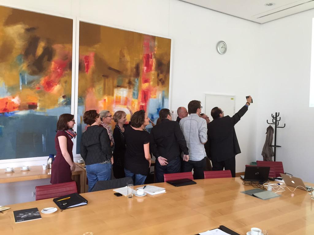 vildenhyl's tweet image. Group selfie #eurotech #elev8CS